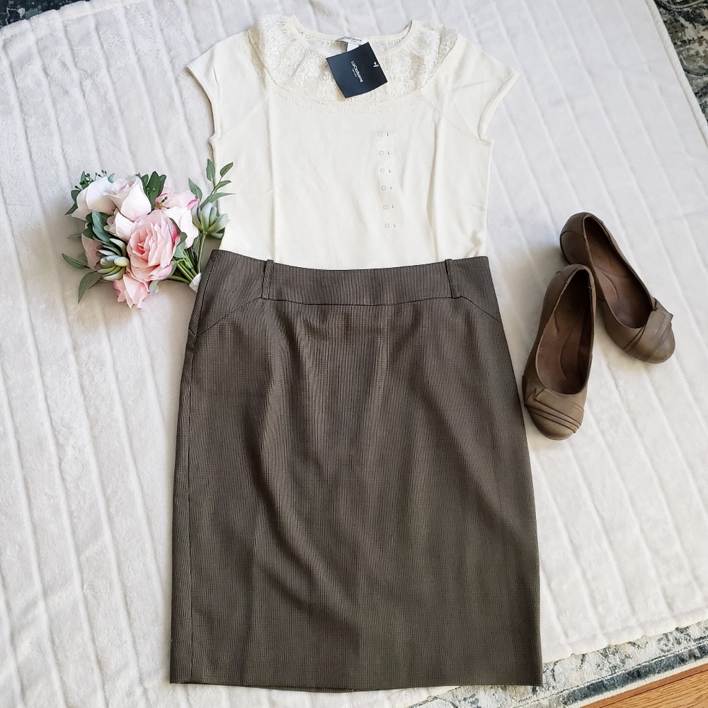 Classic Pencil Skirt Fully-Lined - Mexx